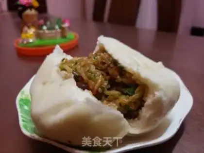 Make A radish pink bun step 16