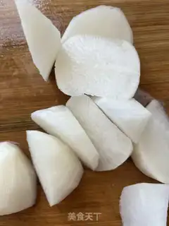 Make The radish corn chop soup step 12