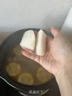 Make The radish corn chop soup step 14