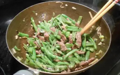 Make Beef-flavored beans step 6