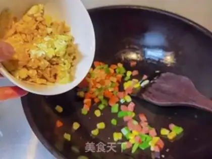 Make Pineapple rice step 13