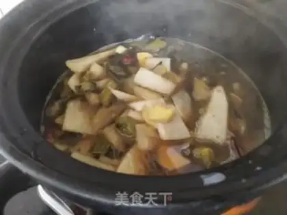 Make A sour seafood pan step 8