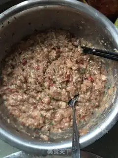 Make Meat buns step 1