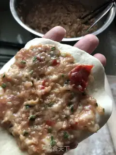 Make Meat buns step 2