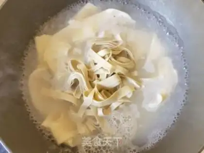 Make Soup noodles step 8