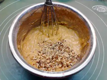 Make Pumpkin pecan muffin step 5