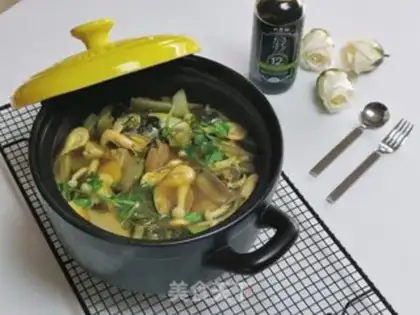 Make A sour seafood pan step 15