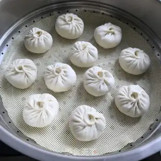 Make The cabbage meat bun step 7