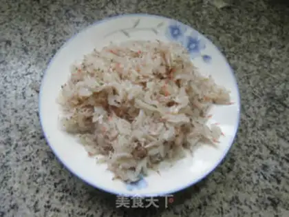 Make ♪ Rop-snacked prawn rice ♪ step 2
