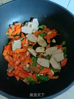 Make Cream pepper carrots for pork step 3