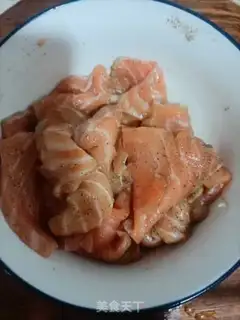 Make Fried salmon step 2
