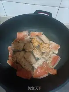 Make Fried salmon step 4