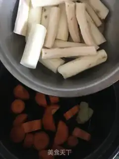 Make ♪ The carrots and lily ♪ step 4