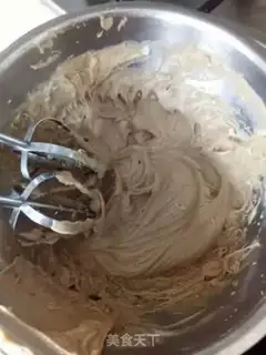 Make Cream chestnut mud mousse puppy step 4