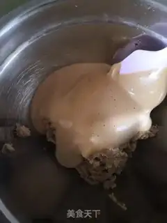 Make Red sugar date mud cake step 6