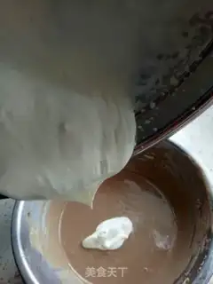 Make Cream chestnut mud mousse puppy step 9