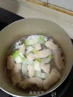 Make Shrimp Skinny doll soup step 3