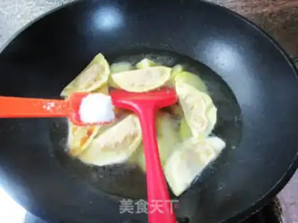 Make Egg dumplings, potatoes step 6