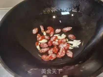 Make Weenie fried Dutch beans step 4