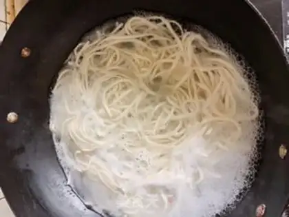 Make Fat intestines, cabbage step 2