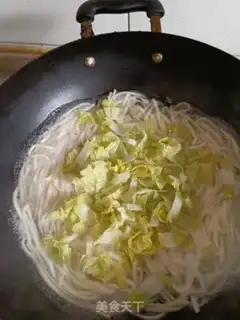 Make Fat intestines, cabbage step 3