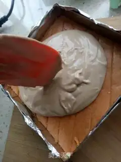 Make Cream chestnut mud mousse puppy step 17