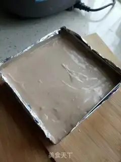 Make Cream chestnut mud mousse puppy step 18