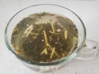 Make Green tea ginger tea step 3
