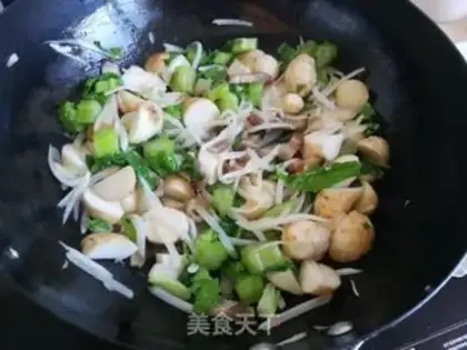 Make Porky mustard rice step 7
