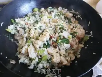 Make Porky mustard rice step 10