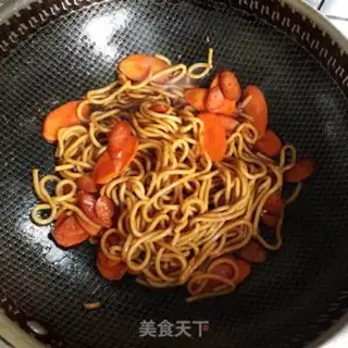Make Spilled egg noodles step 6