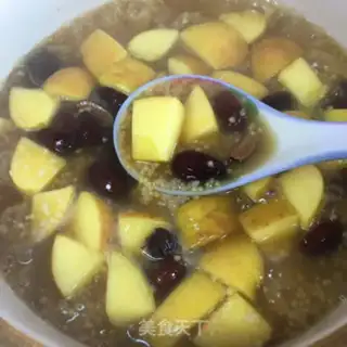Make Little rice apple curry step 8