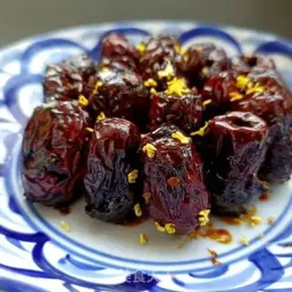 Make Red sugar steamed dates step 11