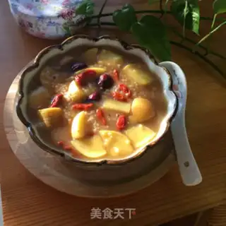 Make Little rice apple curry step 12