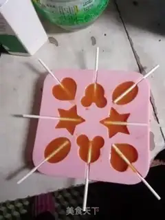 Make Peanut corn malt lollipop step 4