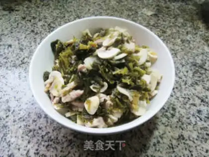 Make Pickles and pork mushrooms step 7