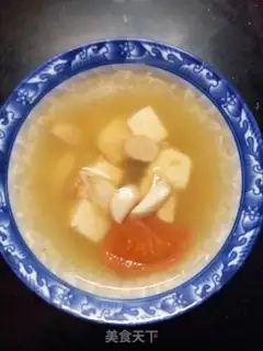 Make Apricot tofu soup step 5