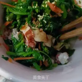 Make Home-cooked vegetables step 8