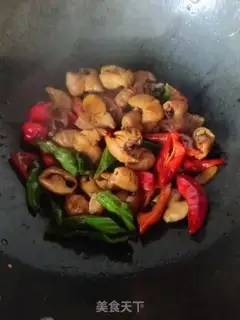 Make Twin peppers, fat and fat step 11