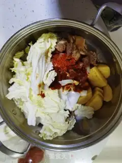 Make Dog sauce soup step 0