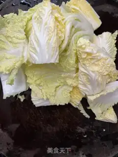 Make Cabbage tofu step 1