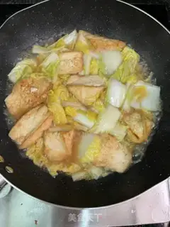 Make Cabbage tofu step 10