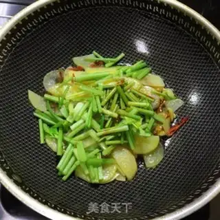 Make Celery and potatoes step 3