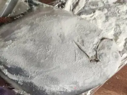 Make Red-burned flatfish step 1