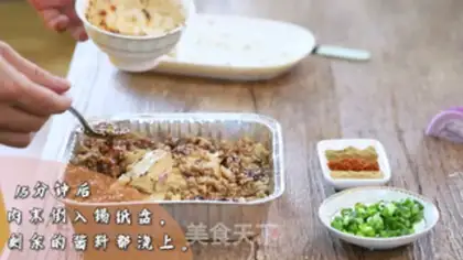 Make Tin paper tofu step 5