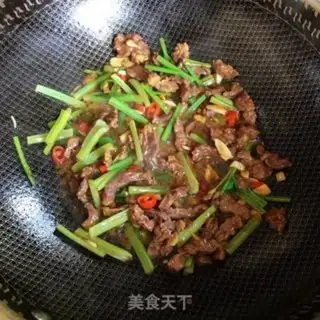 Make Celery beef step 7
