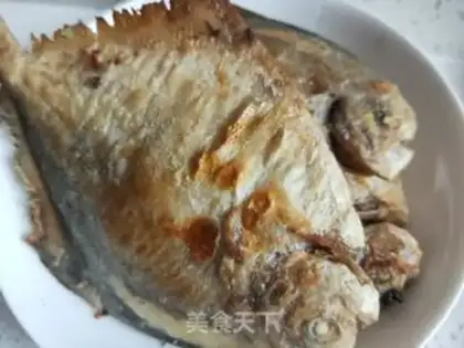 Make Red-burned flatfish step 7