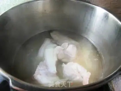 Make Mushroom greens and pork step 5