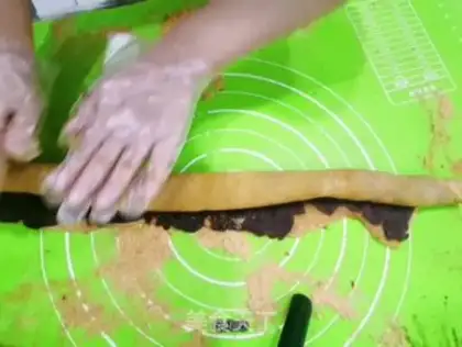 Make Donkey rolls step 6