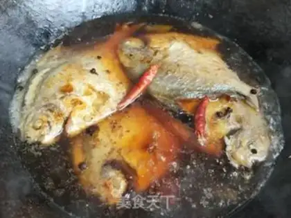 Make Red-burned flatfish step 14